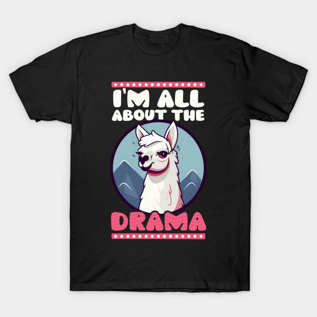 Actor Shirt | All About The Drama T-Shirt by Gawkclothing